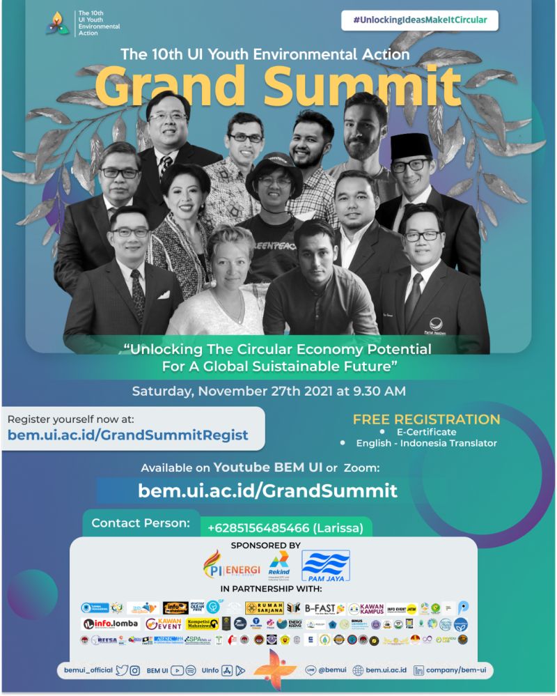 Cartel de 10th UI Youth grand summit